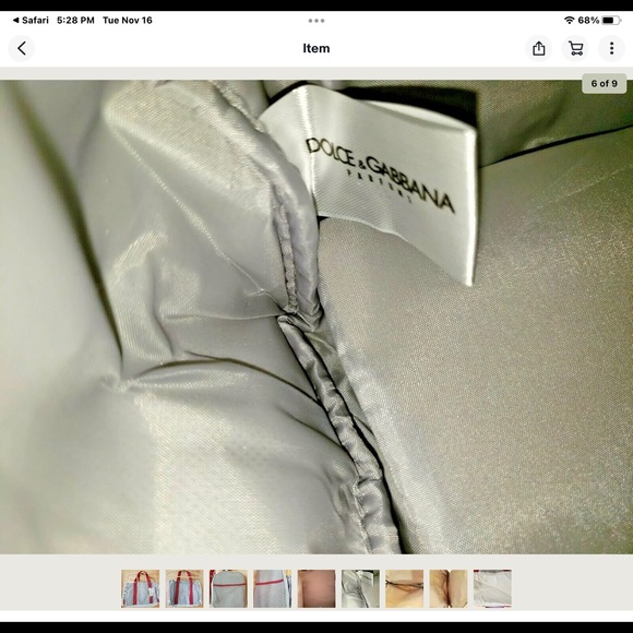 đź’ĄDolce & Gabbana Sport Gym Weekender Duffle Bag Dolce Parfum Promotional Item - Picture 4 of 5